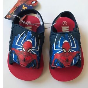 Marvel Spiderman Boys Sandals 5/6